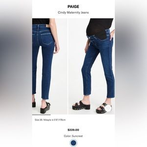 Paige Cindy Maternity Jean - 27